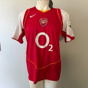 Thierry Henry Arsenal Retro Vintage New Men's Home Red Soccer Jersey